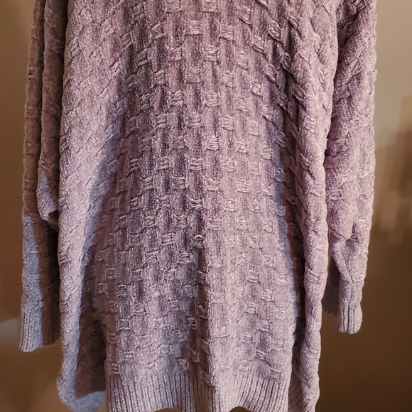 Umgee USA Gray Open Front Cardigan Size Small - Picture 2 of 2